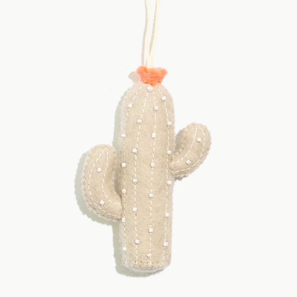 Madewell Craftspring Felt Cactus Ornament